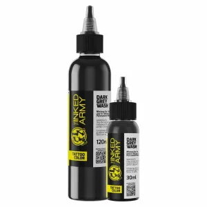 THE INKED ARMY - DARK GREY WASH