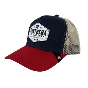 PANTHERA – RED/BLUE & BROWN BASEBALL SAPKA