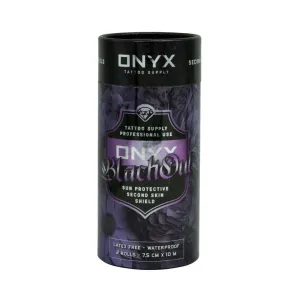 ONYX TATTOO FILM - BLACK OUT UV - 2x TEKERCS PURPLE