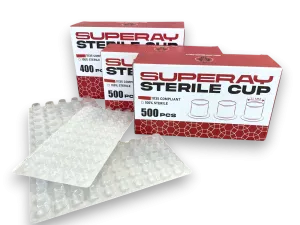 SUPERAY – STERIL FESTÉKTARTÓ KUPAKOK