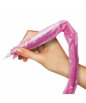 KÁBEL ÉS TETOVÁLÓGÉP VÉDŐ FÓLIA - PINK