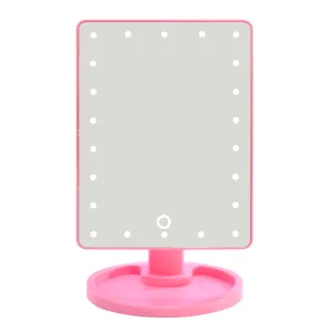 KOZMETIKAI LED TÜKÖR - PINK