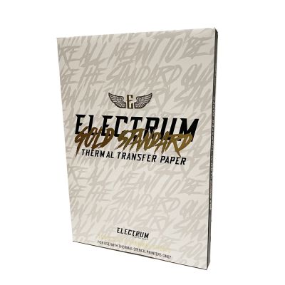 ELECTRUM - GOLD THERMAL TRANSFER PAPER - stencil thermopapír