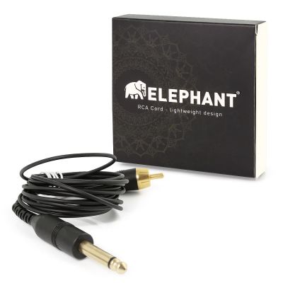 Elephant RCA - minőséges RCA kábel a tetováló gép csatlakoztatásához