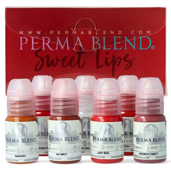 PERMA BLEND - SWEET LIP COLLECTION SET - Permanent make up pigmentek